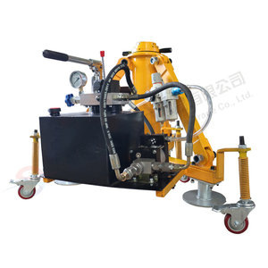High Pressure Air Driven Hydraulic Pump Station Telescopic Tie Rod Hydraulic Cylinder