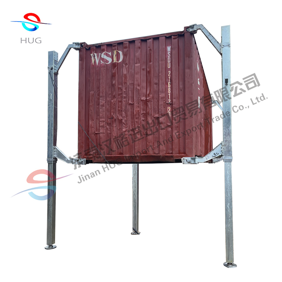 Autonomous Container Lifting System Hydraulic Lift Hydraulic Cylinder Legs