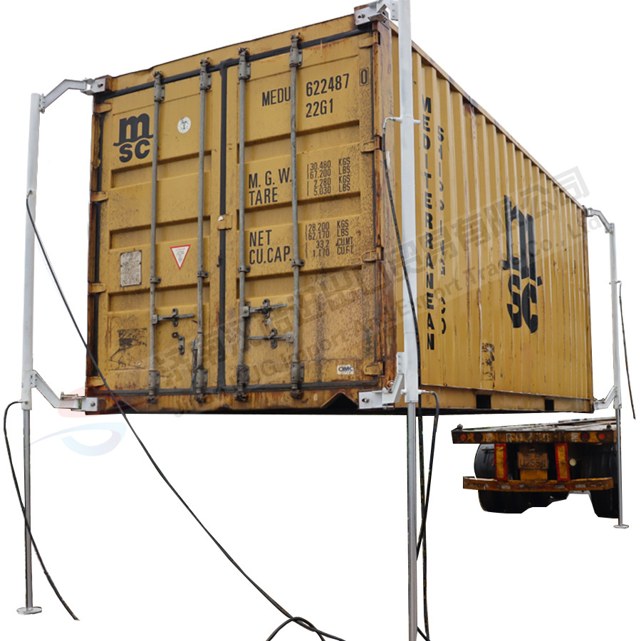 Container Hoist System Round Tube Hydraulic Cylinders Long Stroke Container Hydraulic Cylinder