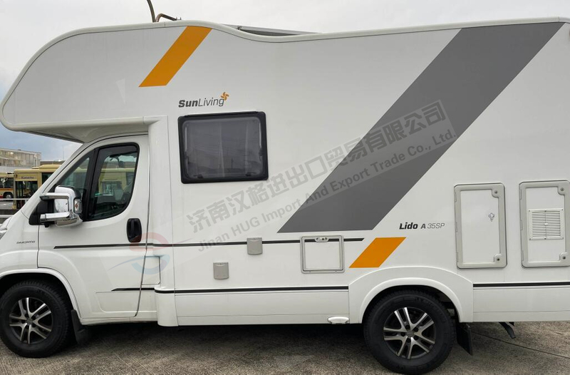 Automatic leveling lifting system hydraulic cylinder for European vacation caravan