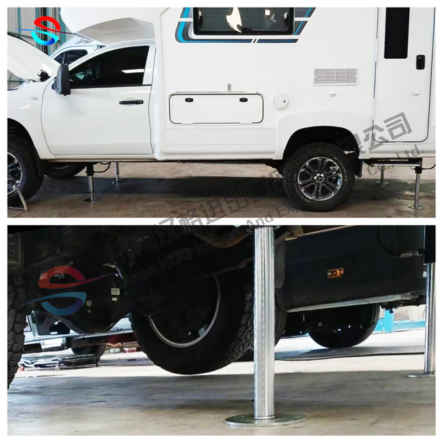 Double Acting Hydraulic Cylinder Outrigger Telescopic Hydraulic Cylinder for RV Camper Travel Trailer