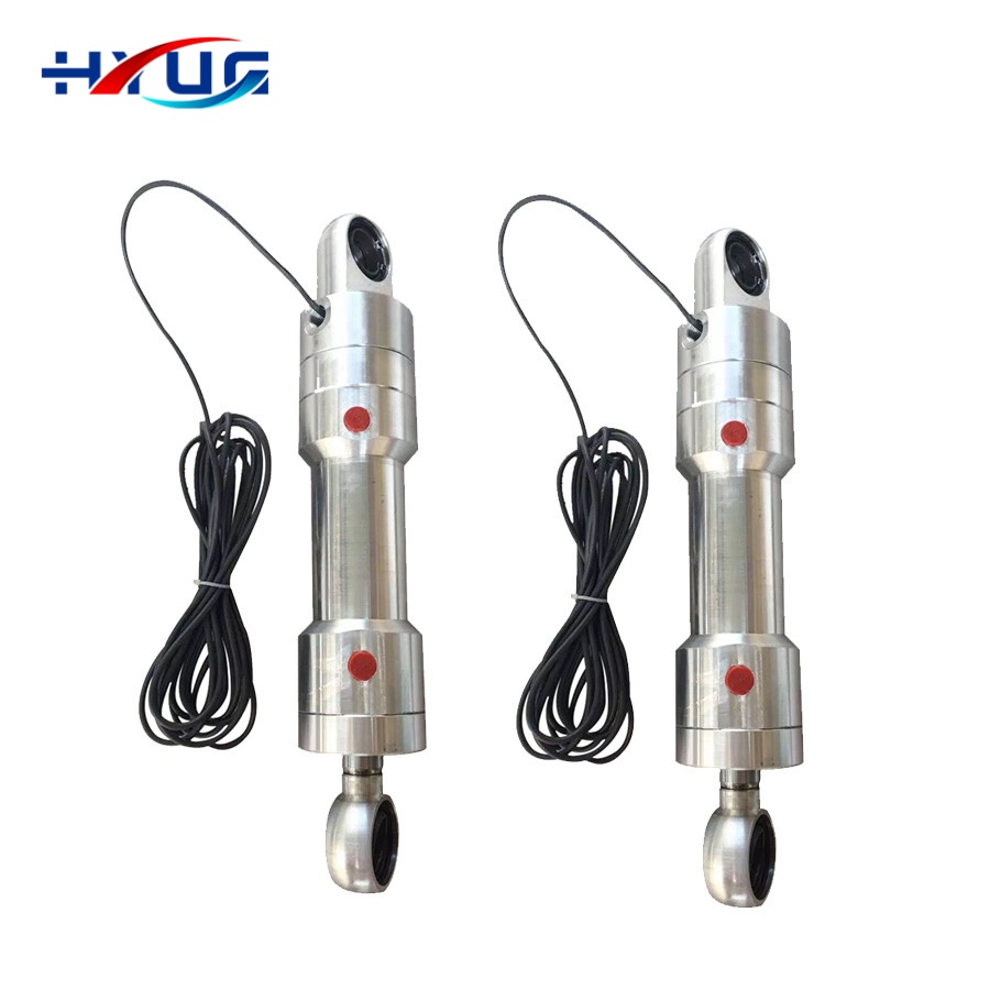 Underwater Rated Stainless Steel Hydraulic Cylinder Sensor Swimming Pool Movable Floor Hydraulic Lifting System