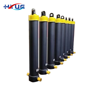 Front Installation FE FC Type Multistage Hydraulic Cylinder Long Stroke for 30-50 Ton Dump Trucks