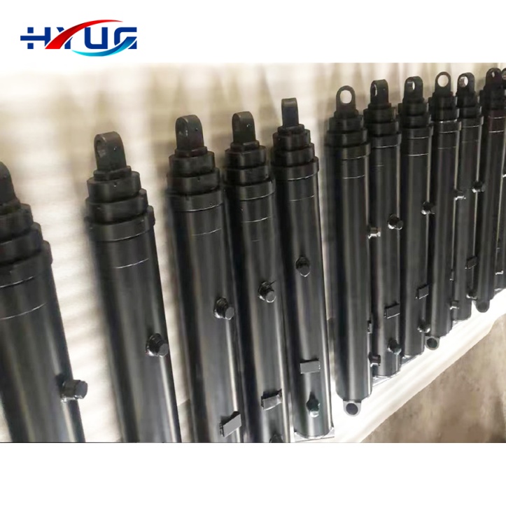 PK Type Front End Hydraulic Cylinder Kit Multi-stage Design for Large Truck and Trailer