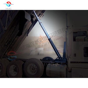 Dump trailer front mounted hydraulic ram hydraulic telescopic cylinder for lifts