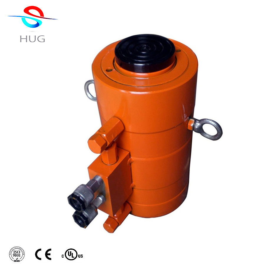 China supplier customized industrial machinery large diameter hydraulic cylinder load 500 tons