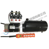 China factory support customized durable 12 volt 24 volt DC motor hydraulic power unit