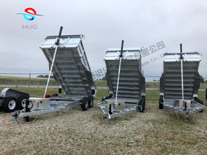 Tipper trailer hydraulic lift kit inverted telescopic hydraulic cylinder