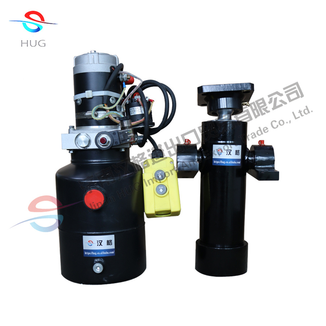 Telescopic Multi Stage Under Body Hydraulic Cylinder Single Action Load 2-20 Ton for Dump Trailer