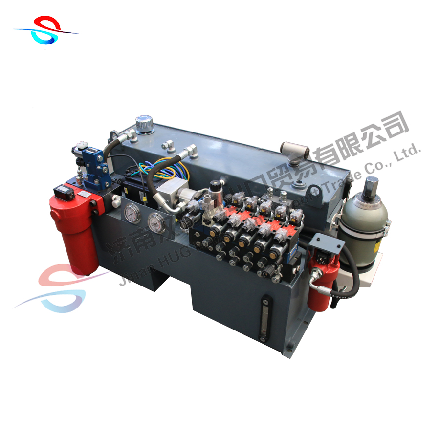 China Brand High Pressure 380V 415V Hydraulic Gear Pump Station Hydraulic Power Pack Unit for Industry