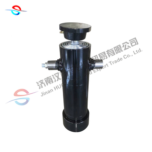 Maximum stroke 2980mm underbody hydraulic cylinder Telescopic 6 stage trailer lifting jack
