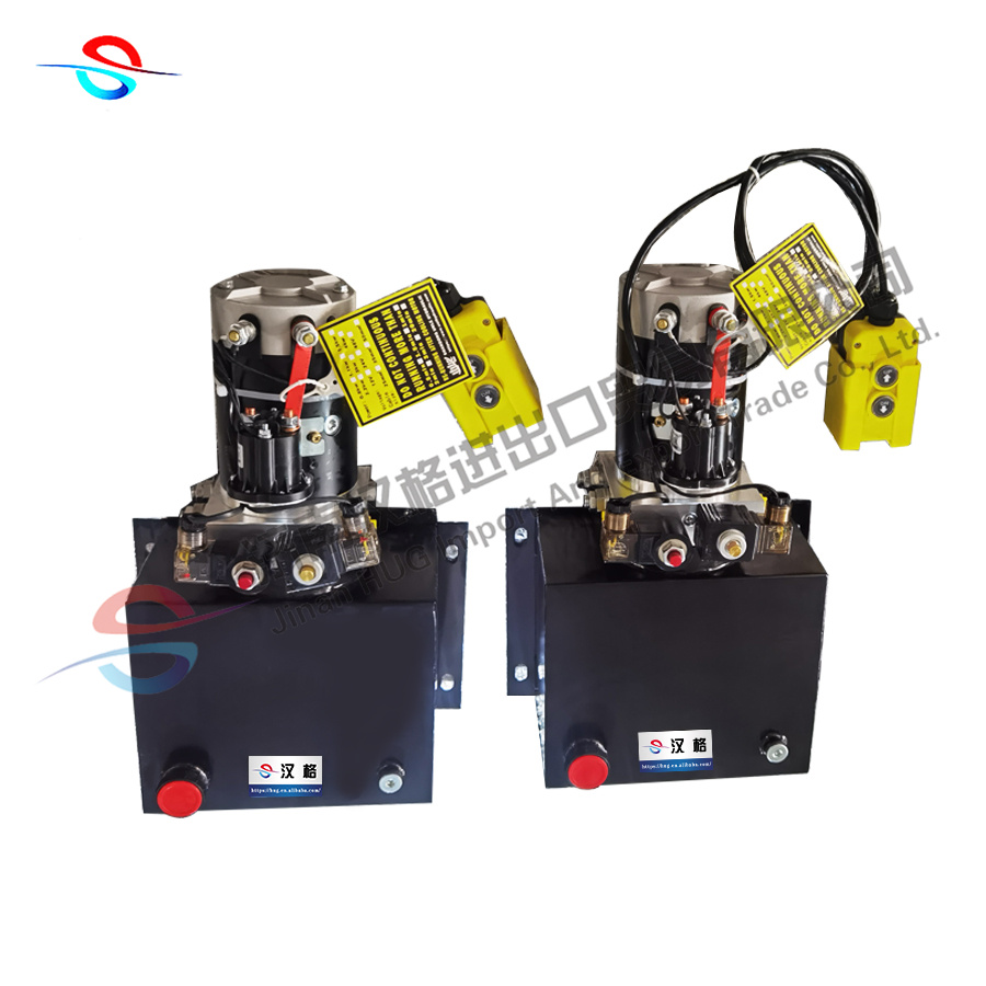 Double working high quality series scissor hoist lifting system dump trailer truck hydraulic cylinder