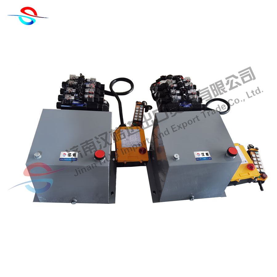 Custom professional 1.5kw 2kw 2.1ml/r hydraulic power pack 12VDC 24VDC hydraulic power unit