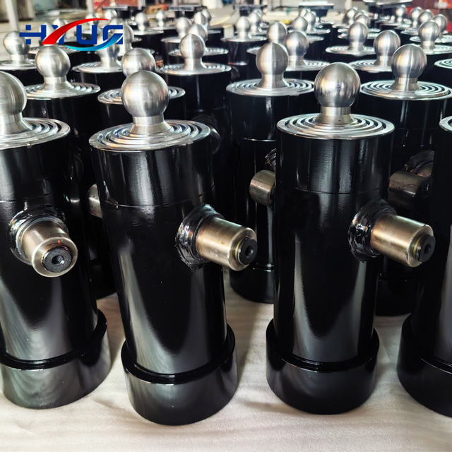 Easy Installation UCB Series Telescopic Hydraulic Cylinder 3 Stage for Light Duty Garbage Dump Lorry