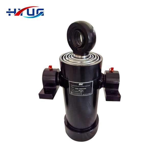 Factory Direct Price 6ton 20ton Single Acting Telescopic Hydraulic ram Hoist System for Tipper Truck