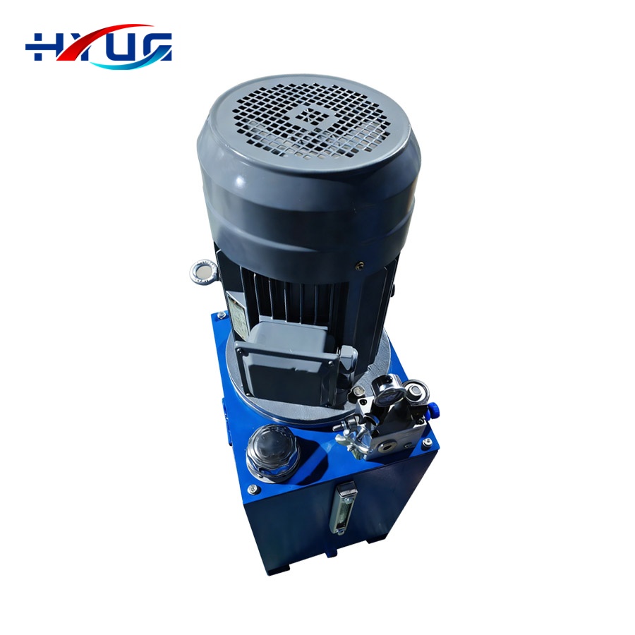 Custom Hydraulic Cylinders Lifts Chrome Plated Piston Rods Low Noise Hydraulic Power Units for Villas
