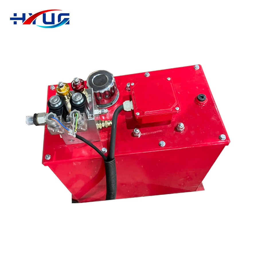 Custom Hydraulic Cylinders Lifts Chrome Plated Piston Rods Low Noise Hydraulic Power Units for Villas