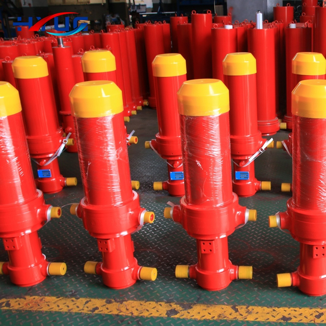Special Process Low Leakage Load 45 Ton Multi Stage Telescopic Single Acting Hydraulic Cylinder for Dump Truck