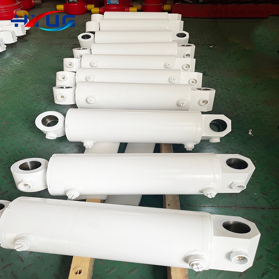 High Quality Hydraulic Cylinder Protective Covers Hydraulic Ram for Skip Bin Front Loader