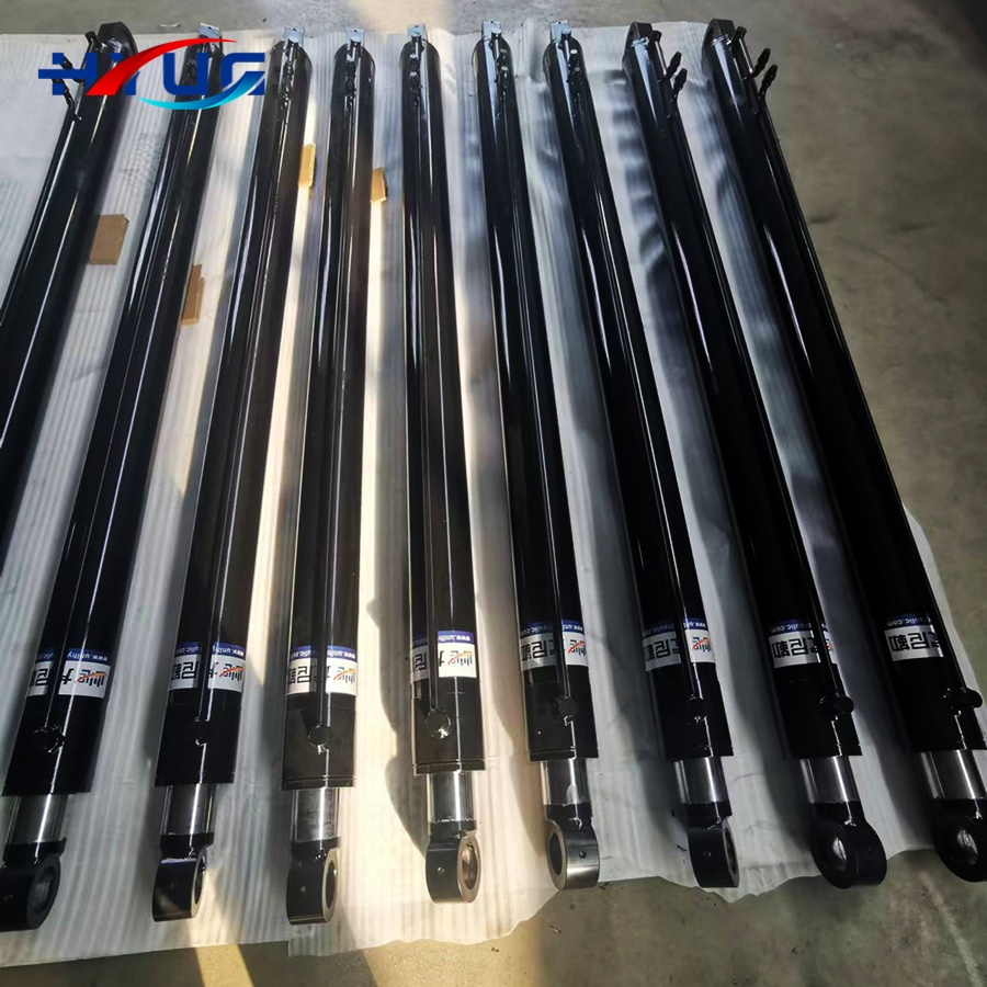 Custom Grain Truck Double Acting Hydraulic Cylinder Dump System