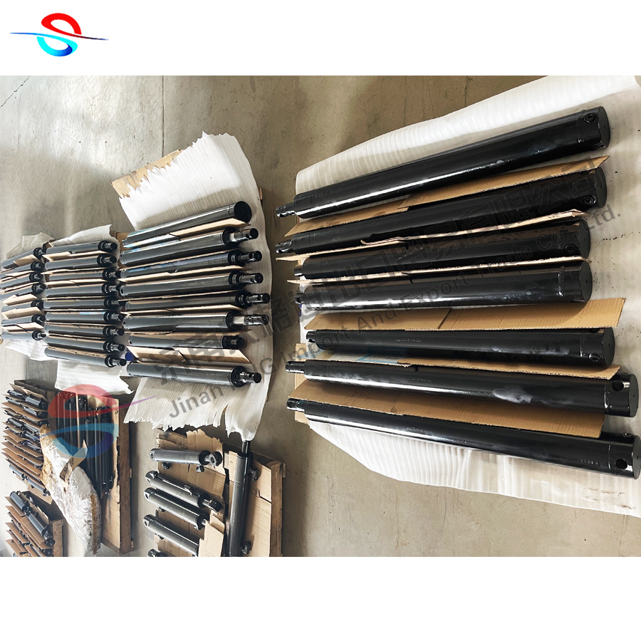 High quality telescopic lifting isolation space hydraulic cylinder for transport vehicles