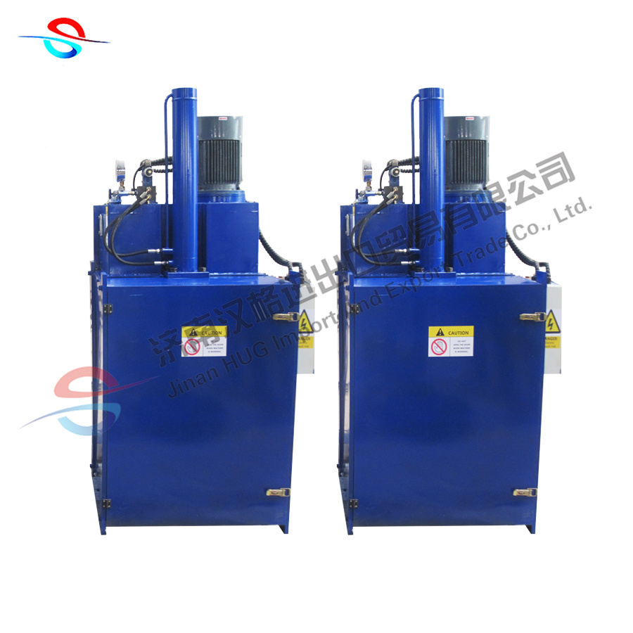 Waste compression machine high load drum crushes telescopic multi-stage hydraulic cylinder