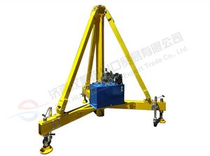 High Pressure Air Driven Hydraulic Pump Station Telescopic Tie Rod Hydraulic Cylinder