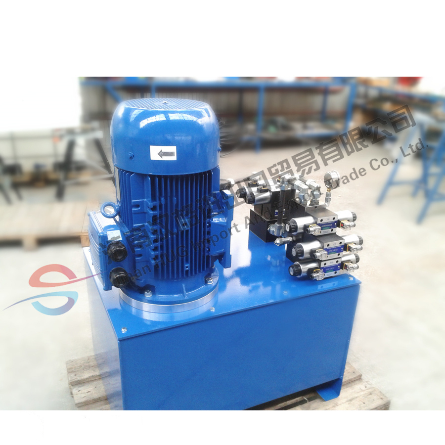 High quality ac portable 700bar power pack manifold electric hydraulic pump station