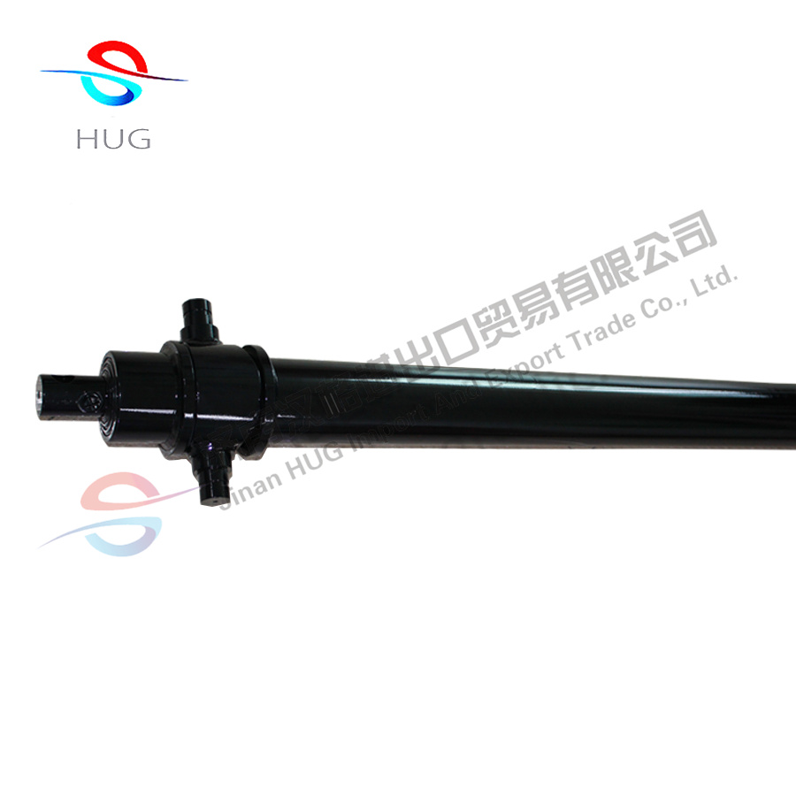Load capacity of 7 tons HTC telescopic hydraulic cylinders for dump trailer