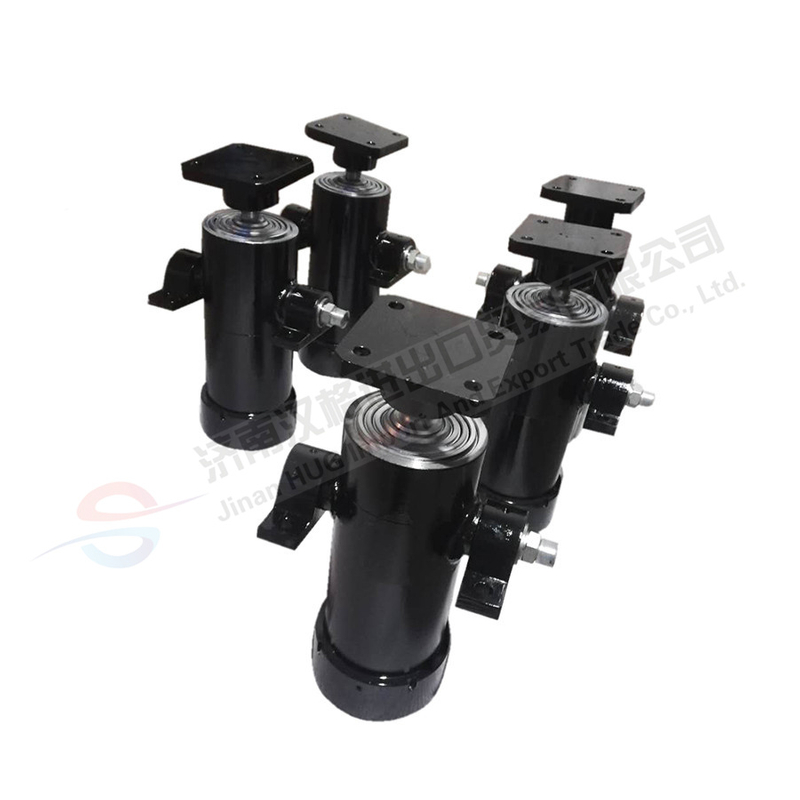 Underbody Single Acting Telescopic Hydraulic Cylinders for Tipper Trailer