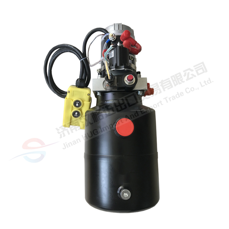 Dump trailer mid mount under body telescopic hydraulic cylinder hydraulic lift kit