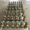 Dump trailer mid mount under body telescopic hydraulic cylinder hydraulic lift kit