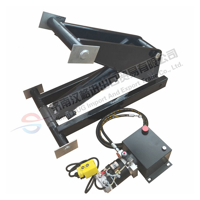 Double Acting Hydraulic Scissor Hoist Lift Kit KRM Double Acting Telescopic Hydraulic Cylinder