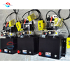 Double working high quality series scissor hoist lifting system dump trailer truck hydraulic cylinder