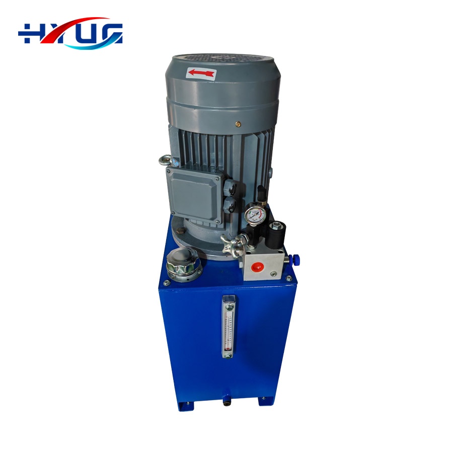 Custom Hydraulic Cylinders Lifts Chrome Plated Piston Rods Low Noise Hydraulic Power Units for Villas