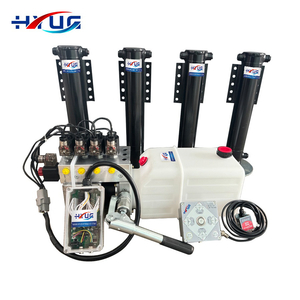 RV Motorhome Double Working Hydraulic Cylinder Auto Leveling System Hydraulic Lift Jack Load 5-20 Ton