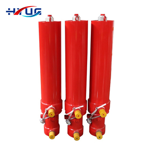 Front Installation FE FC Type Multistage Hydraulic Cylinder Long Stroke for 30-50 Ton Dump Trucks