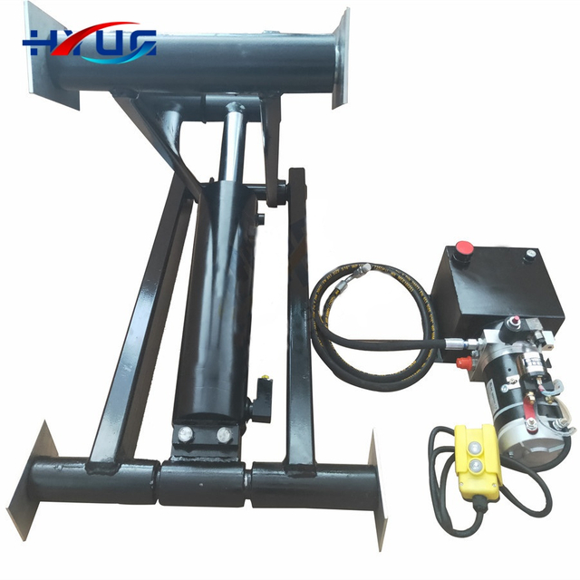 Sturdy Quality 3ton 10ton Load Capacity Telescopic Hydraulic Cylinder Lifting System for Small Trailer