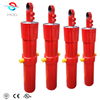 Heavy duty dump truck lift hydraulic cylinder 50 ton hydraulic dump trailer telescopic cylinder