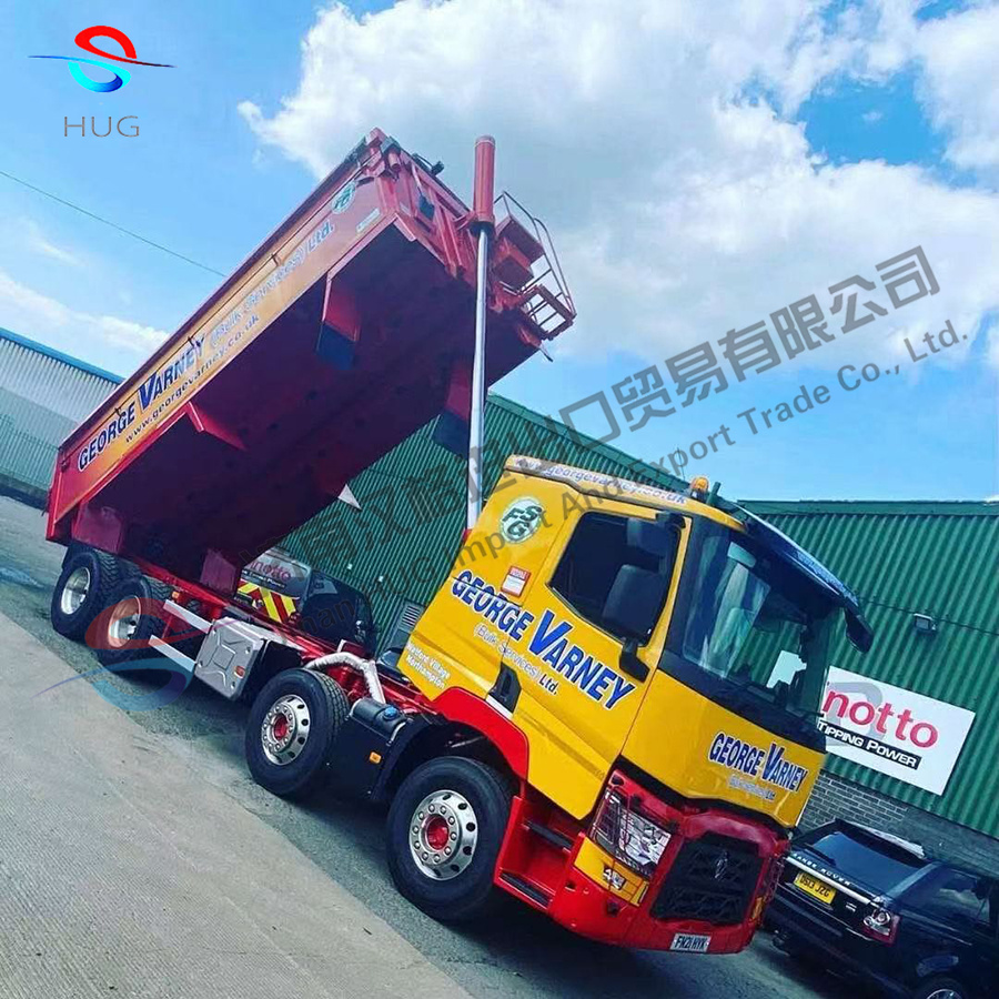 Heavy duty dump truck lift hydraulic cylinder 50 ton hydraulic dump trailer telescopic cylinder