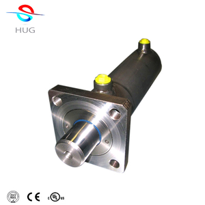 Customized hydraulic cylinder long stroke flange installation custom hydraulic system