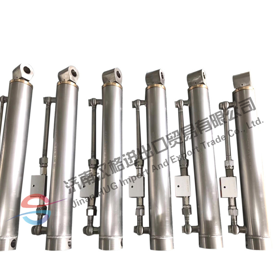 Custom Underwater Stainless Steel Hydraulic Cylinder Luxury Yacht Platform Hydraulic Lift System With PLC Control Panel