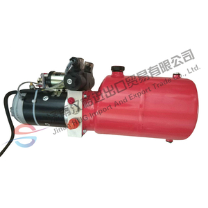 China factory support customized durable 12 volt 24 volt DC motor hydraulic power unit
