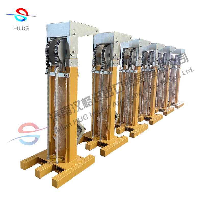 Portable cargo container lift machines hydraulic jack to lift shipping ...