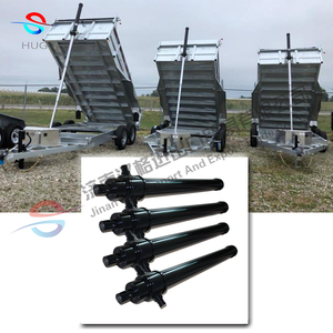 Load capacity of 7 tons HTC telescopic hydraulic cylinders for dump trailer