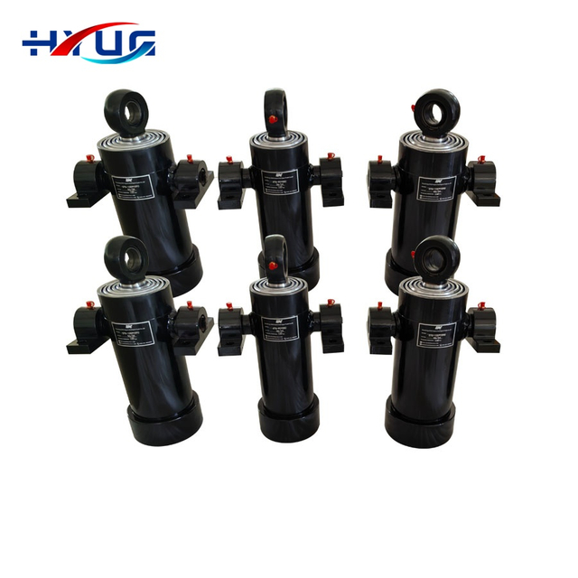 Compact Underbody Mounted Multi-Stage Hydraulic Cylinder for Tipper Trailer