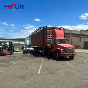 Square Tube Support Legs 35ton Load Capacity Double Acting Hydraulic Cylinder for Cargo Loading and Unloading