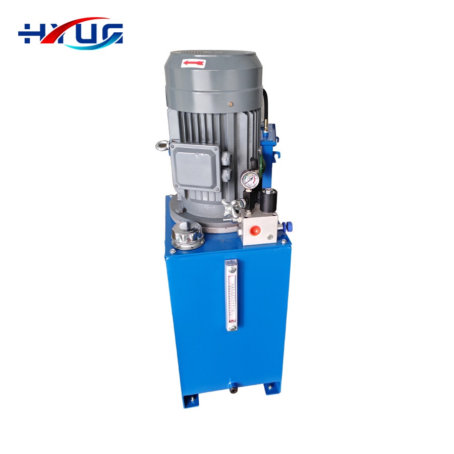 Custom Hydraulic Cylinders Lifts Chrome Plated Piston Rods Low Noise Hydraulic Power Units for Villas