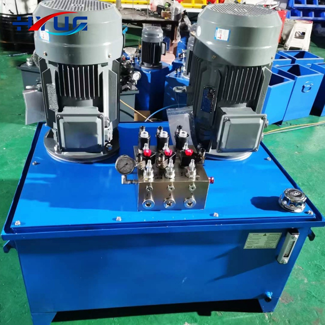 Custom Motor 7.5 kW Electric 3-phase Voltage 380 V AC Hydraulic Power Unit