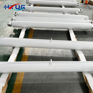 High Quality Hydraulic Cylinder Protective Covers Hydraulic Ram for Skip Bin Front Loader